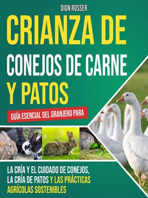 cover image of Crianza de conejos de carne y patos